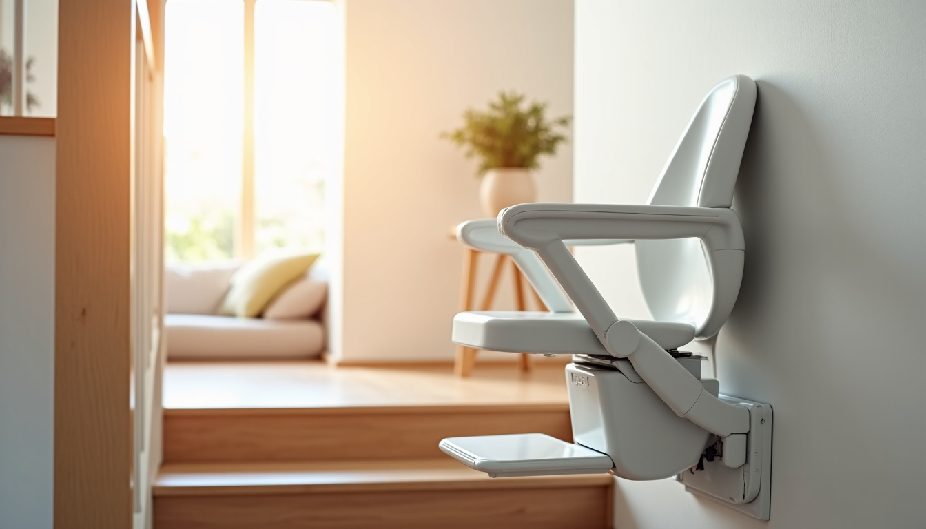 Monte-escalier installé à l