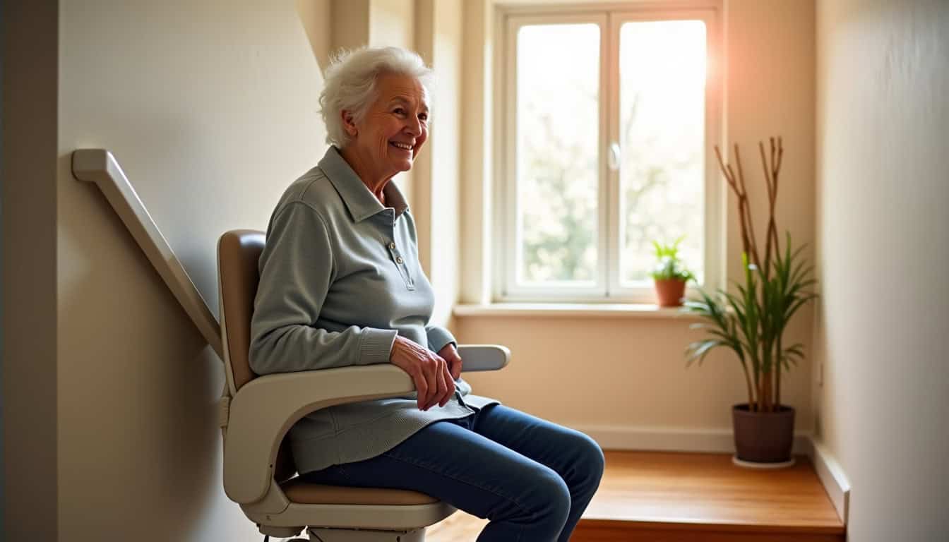 Retrouvez votre autonomie à Montluel en 2026 avec un monte-escalier