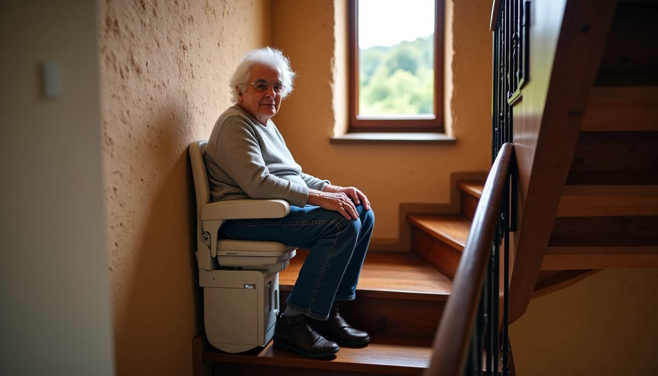 Monte-escalier à Saint-Christoly-de-Blaye : votre guide 2026