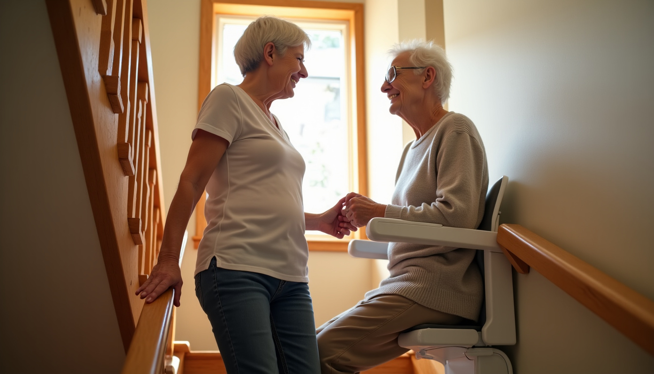 Un monte-escalier à Saint-Martin-Osmonville en 2026 ?