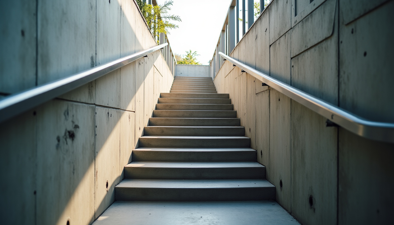 Monte-escalier tournant en cours d
