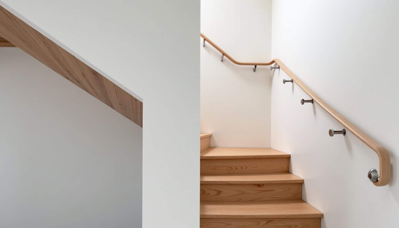 Monte-escalier tournant installé sur un escalier en colimaçon dans une maison à Replonges