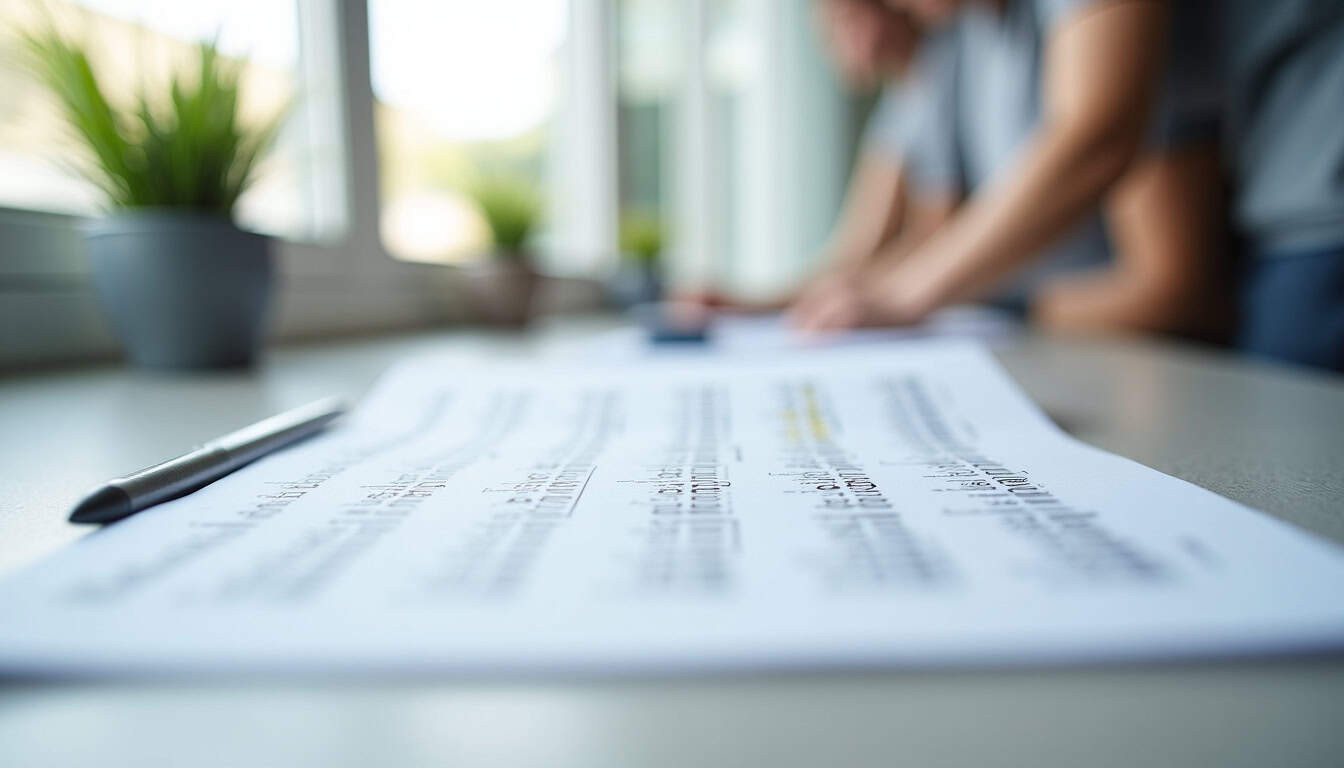 Tableau des aides financières pour l