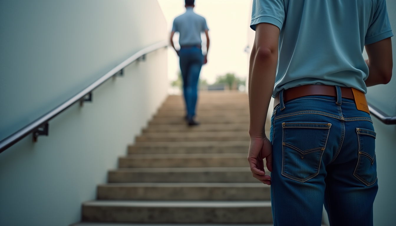 Technicien en train d