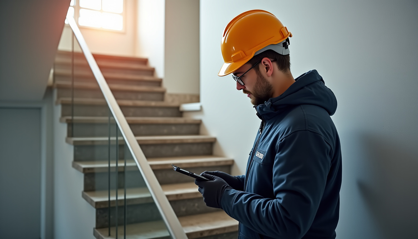 Technicien professionnel en train de vérifier le fonctionnement d