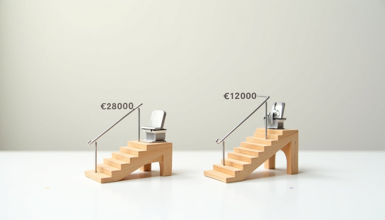 Comparaison de prix des monte-escaliers à Nohanent