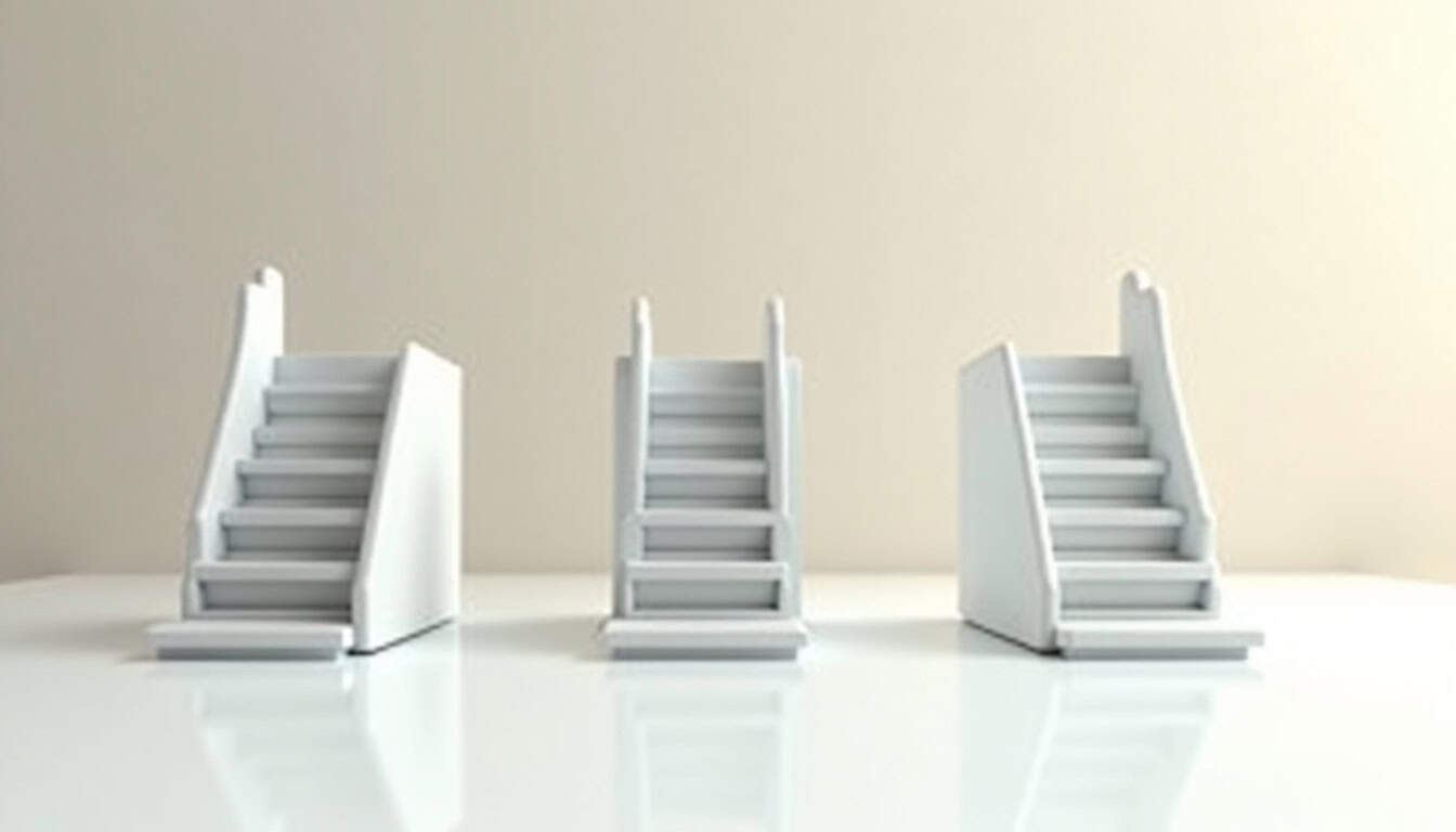 Comparaison visuelle entre un monte-escalier neuf, reconditionné et en location à Nemours