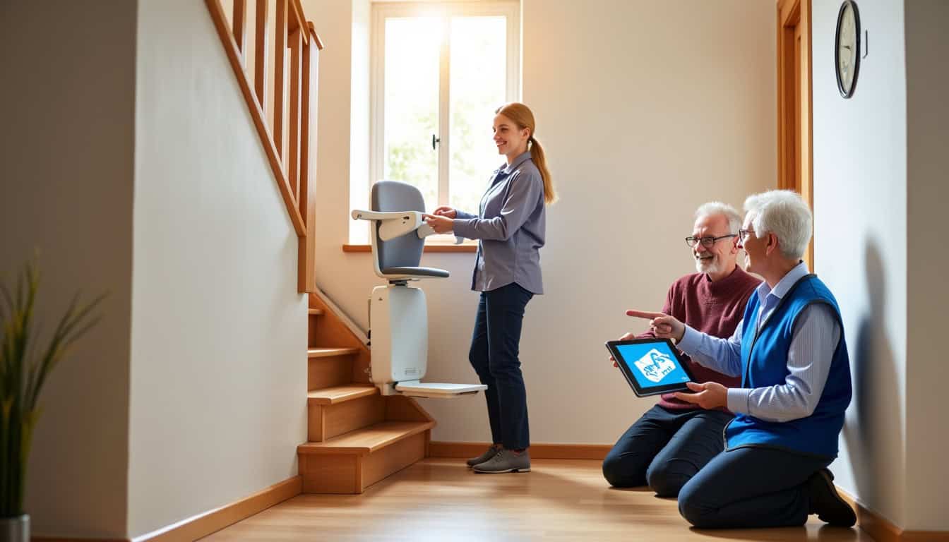 Consultation avec un conseiller Stannah à Nemours pour l