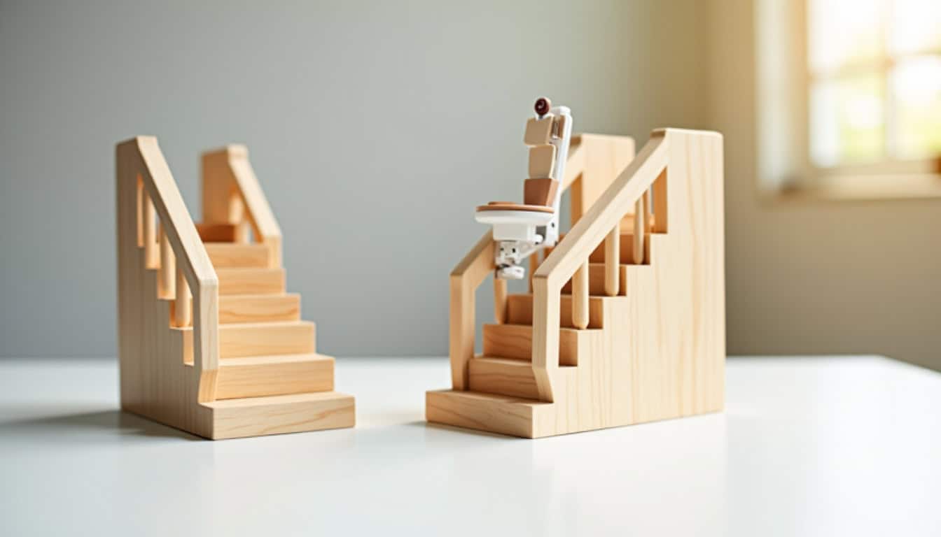 Devis détaillé pour installation de monte-escalier à Caudrot