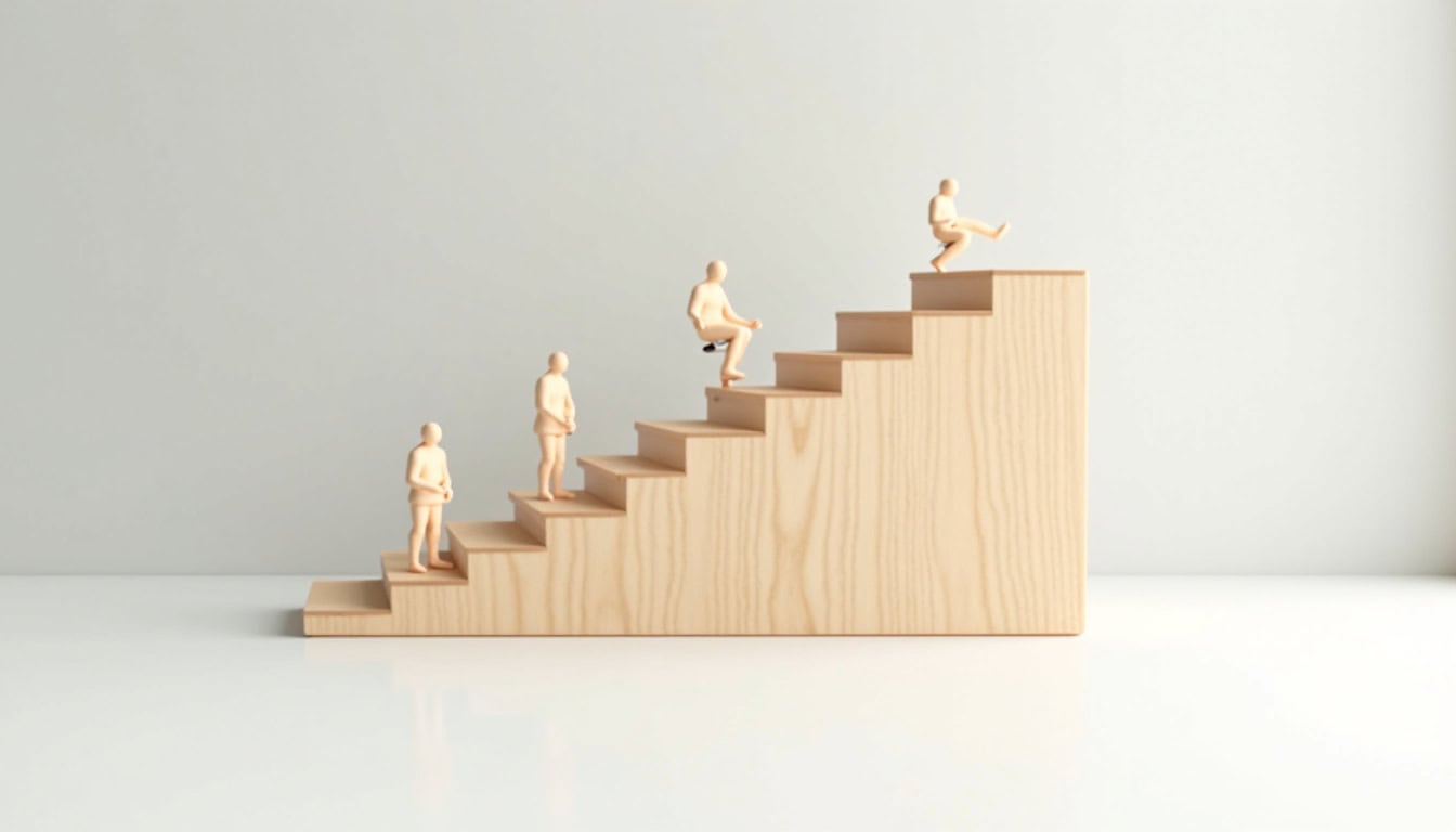 Différents types de monte-escaliers: droit, tournant, extérieur et assis-debout