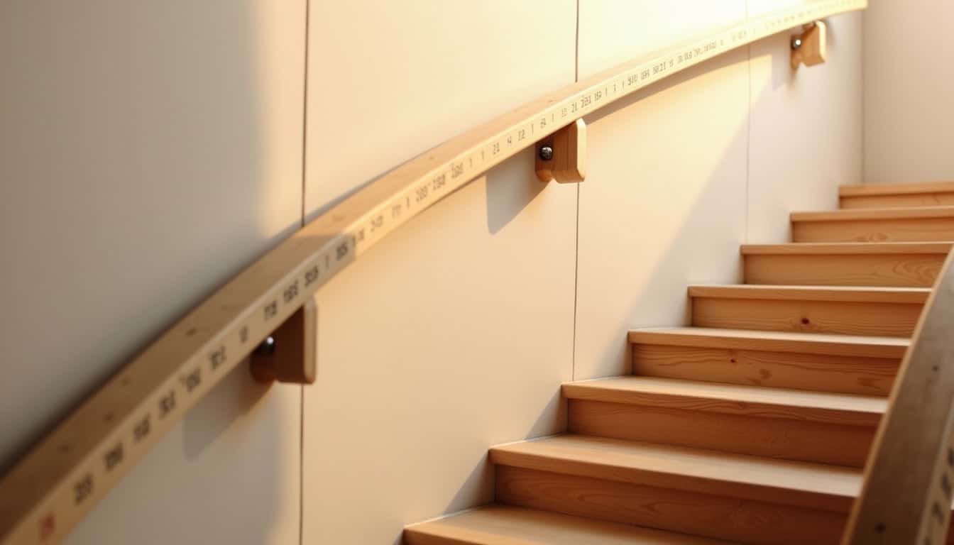 Étude de la configuration d’un escalier pour l’installation d’un monte-escalier à Saint-Hippolyte