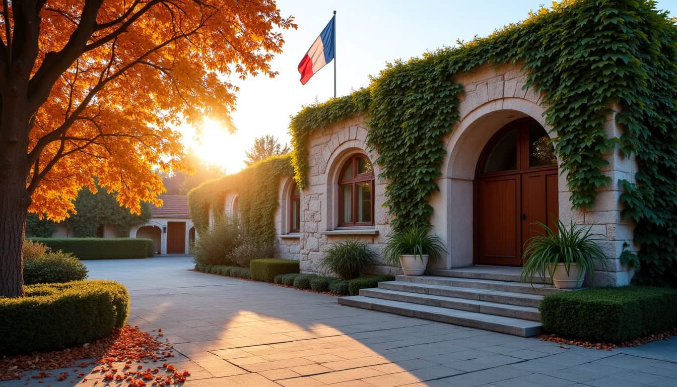 Façade de la mairie de Val-de-Moder, lieu où l