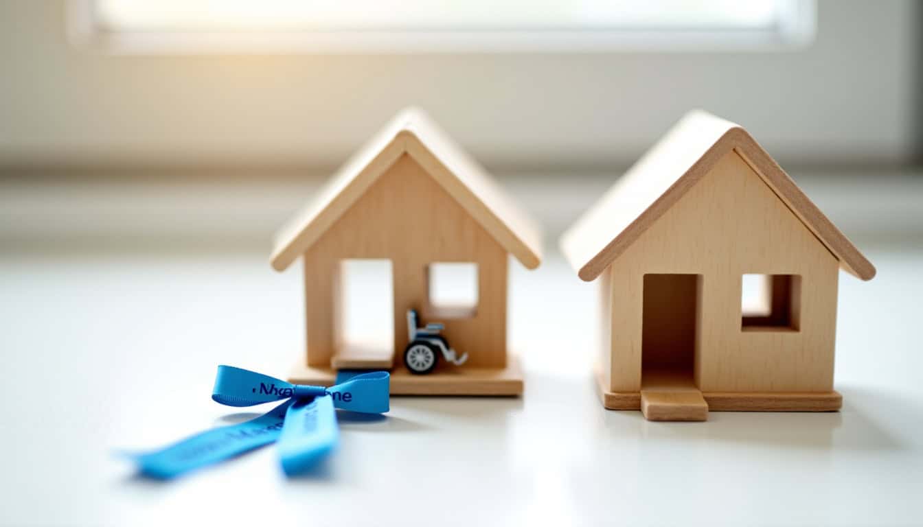 Infographie illustrant les aides financières pour l’installation d’un monte-escalier en Mayenne