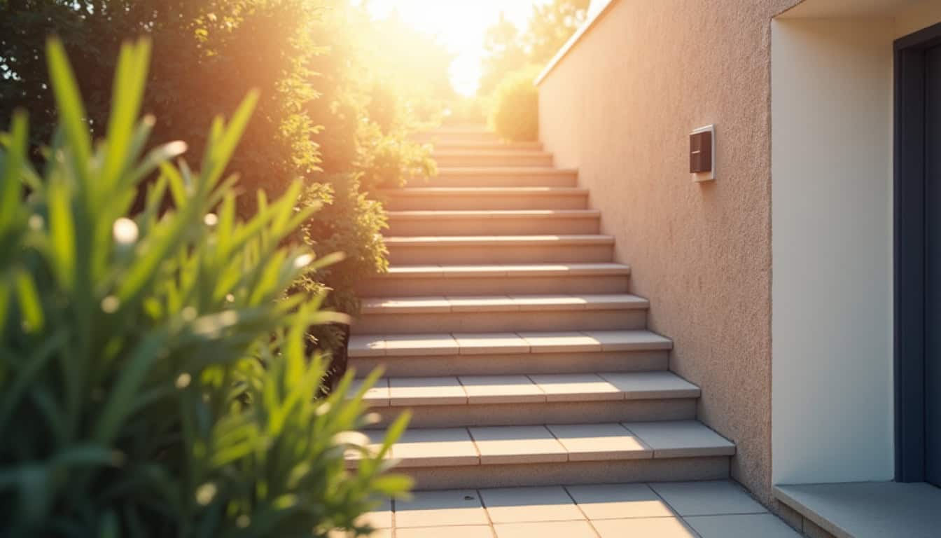 Installation d’un monte-escalier droit dans une habitation à Lavalette