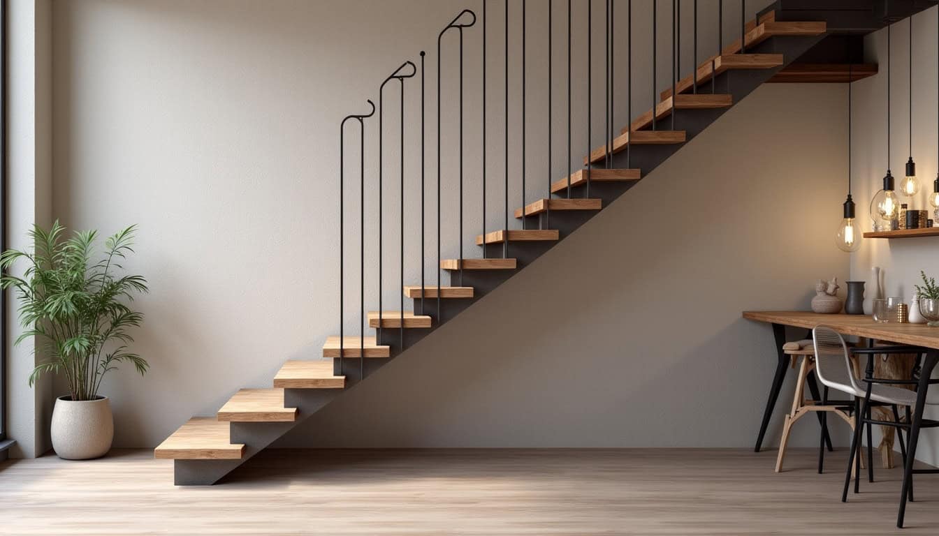 Installation d’un monte-escalier droit dans une maison ancienne de Bosc-Guérard-Saint-Adrien