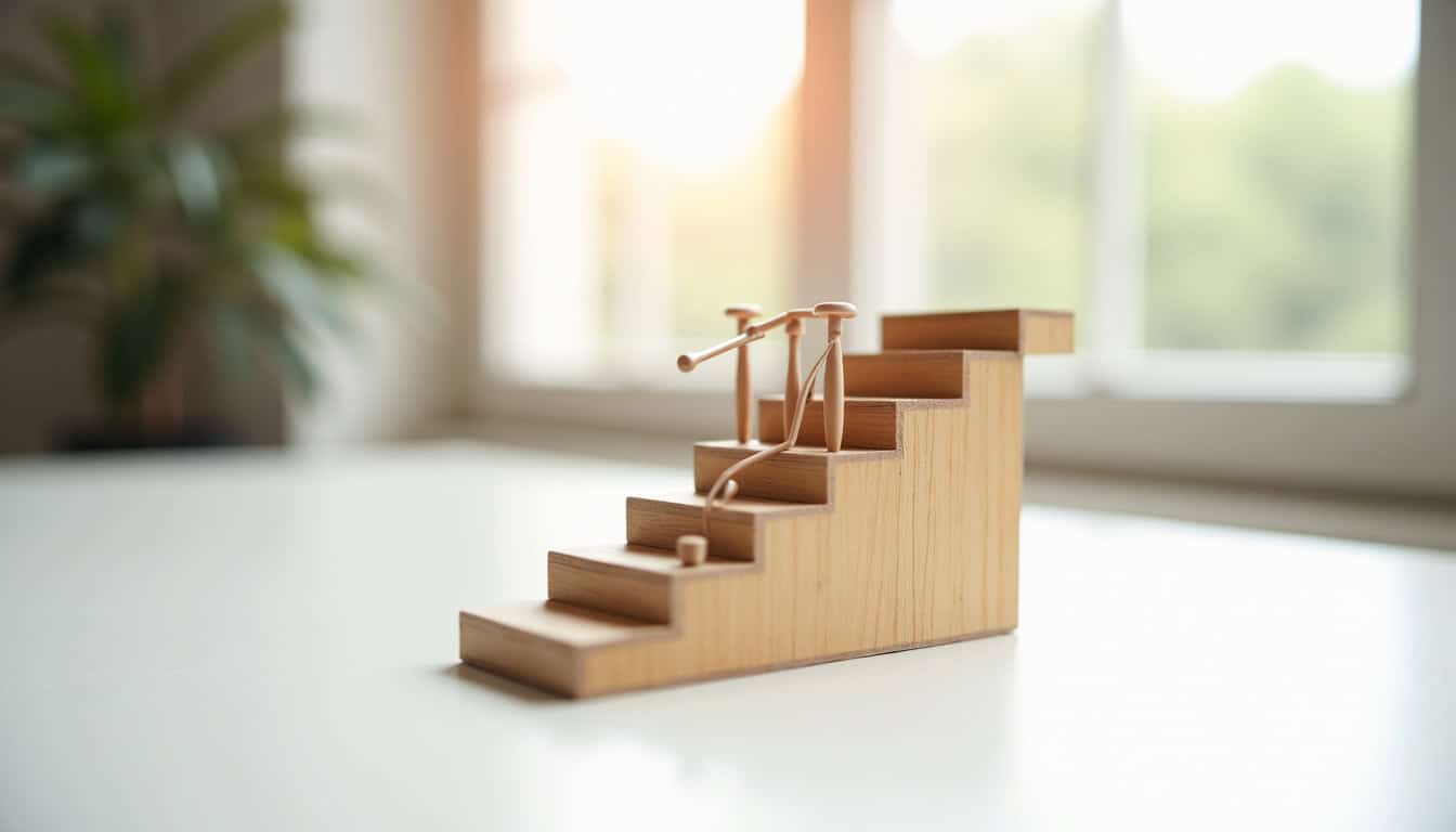 Installation d’un monte-escalier en location temporaire pour convalescence à Saubion