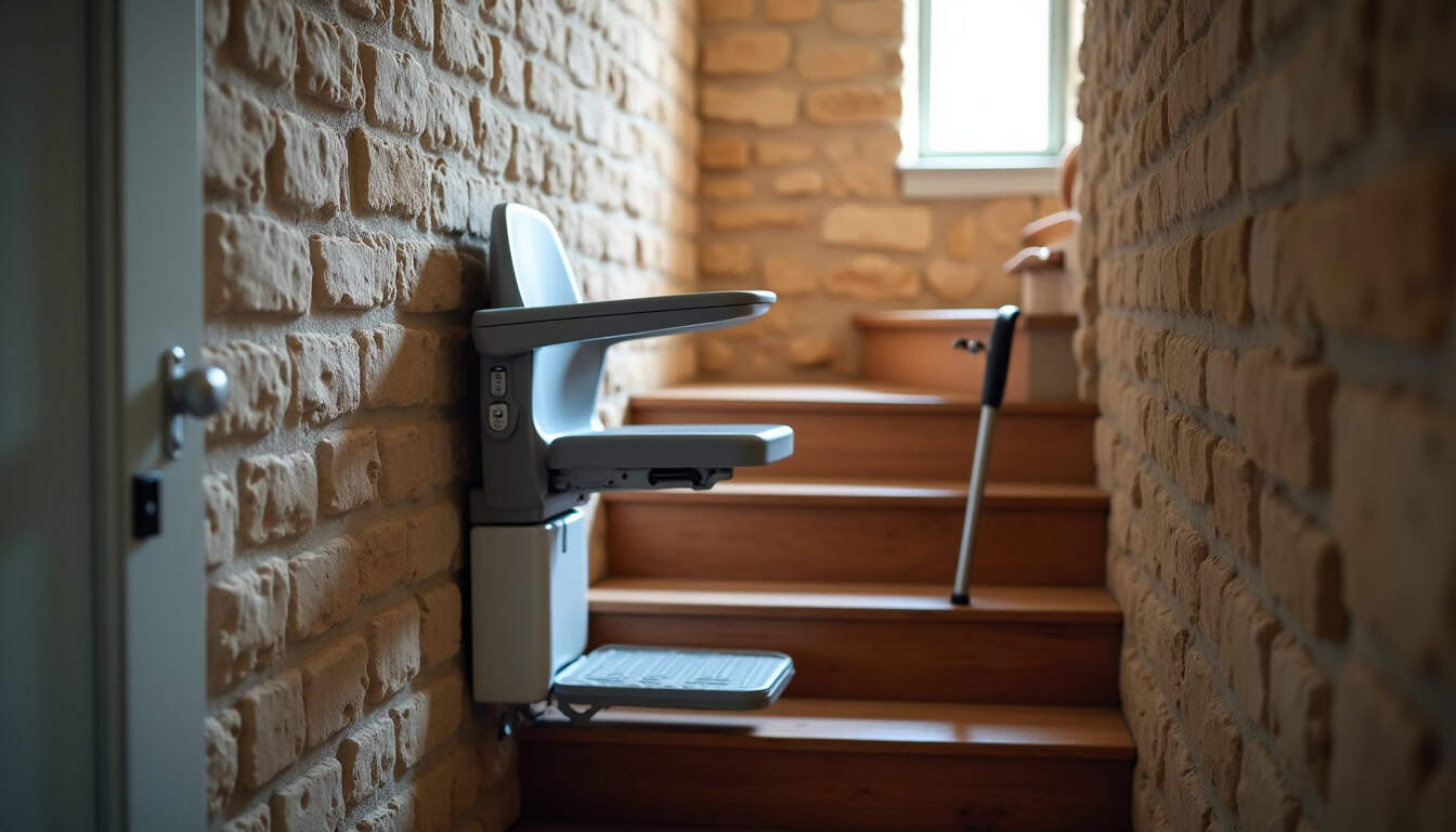 Votre monte-escalier à Ahuillé : confort et autonomie en 2026