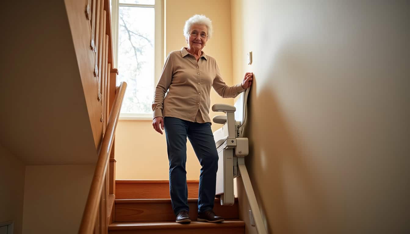 Monte-escalier à Bignoux : votre confort retrouvé en 2026