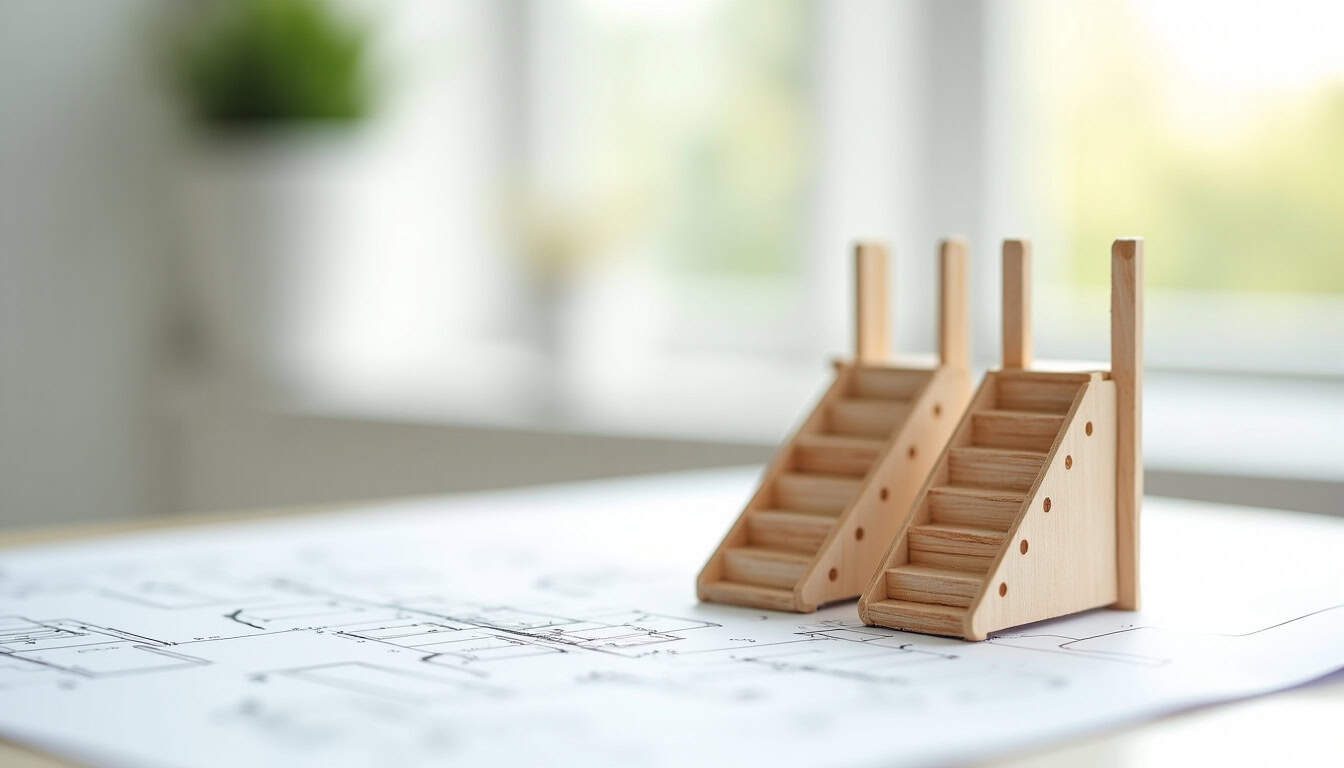 Étude de devis pour l'installation d'un monte-escalier à Blanzat