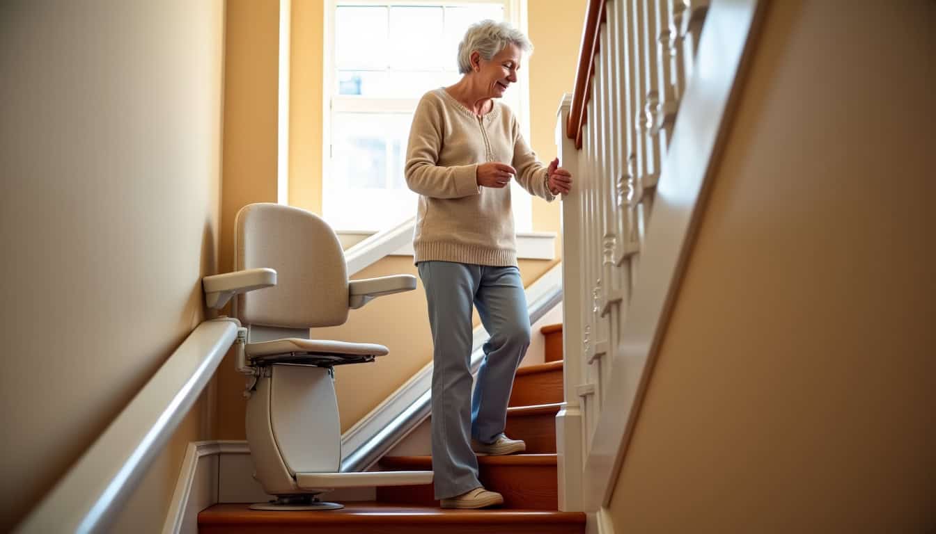 Votre monte-escalier à Charron en 2026 : simplicité retrouvée