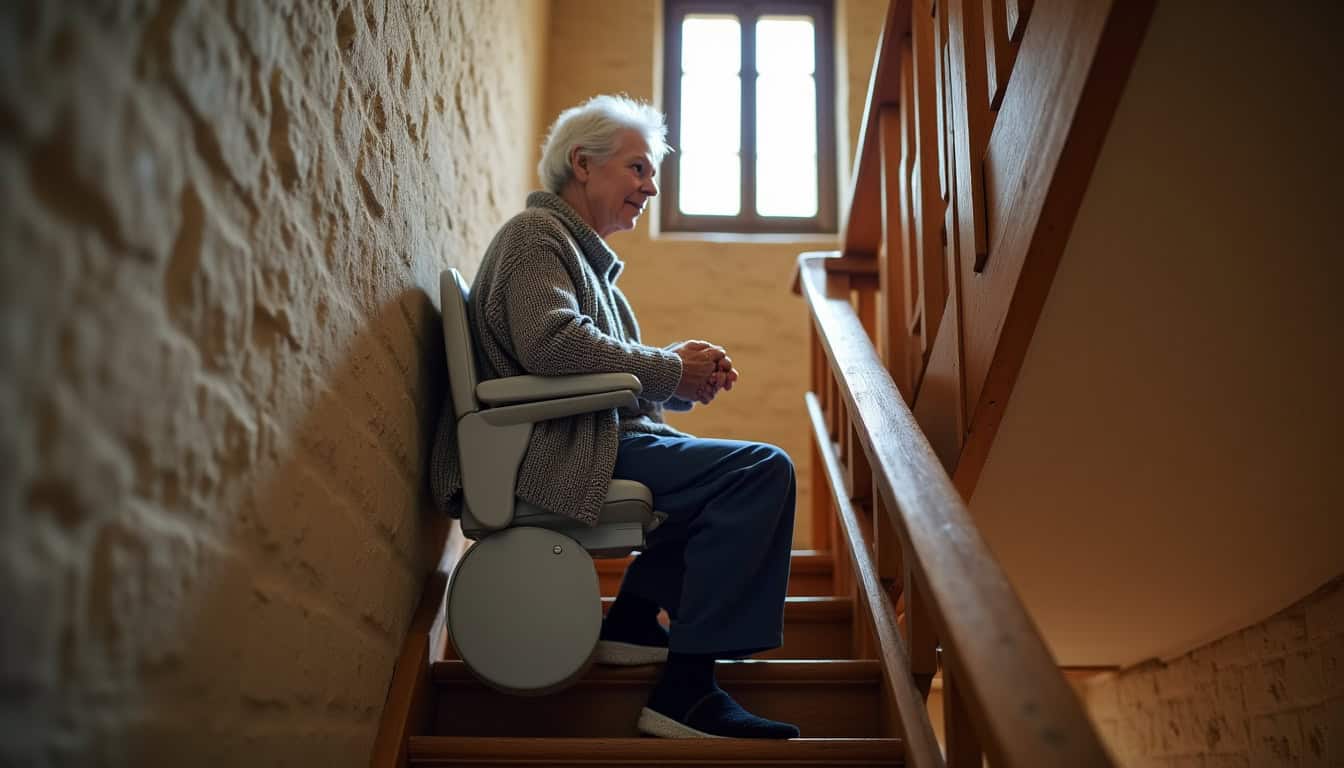 Monte-escalier à Châteauvillain : votre guide 2026