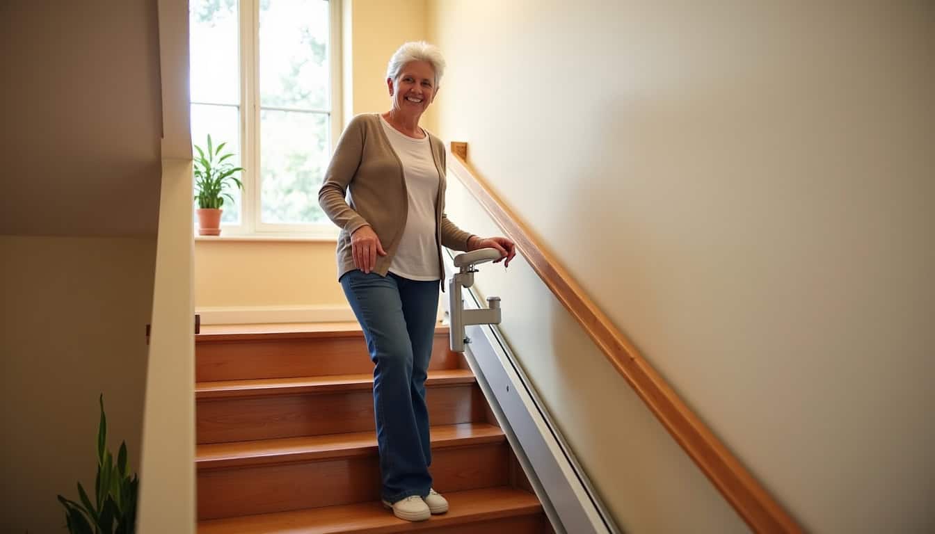 Votre monte-escalier à Cissé : confort et autonomie en 2026