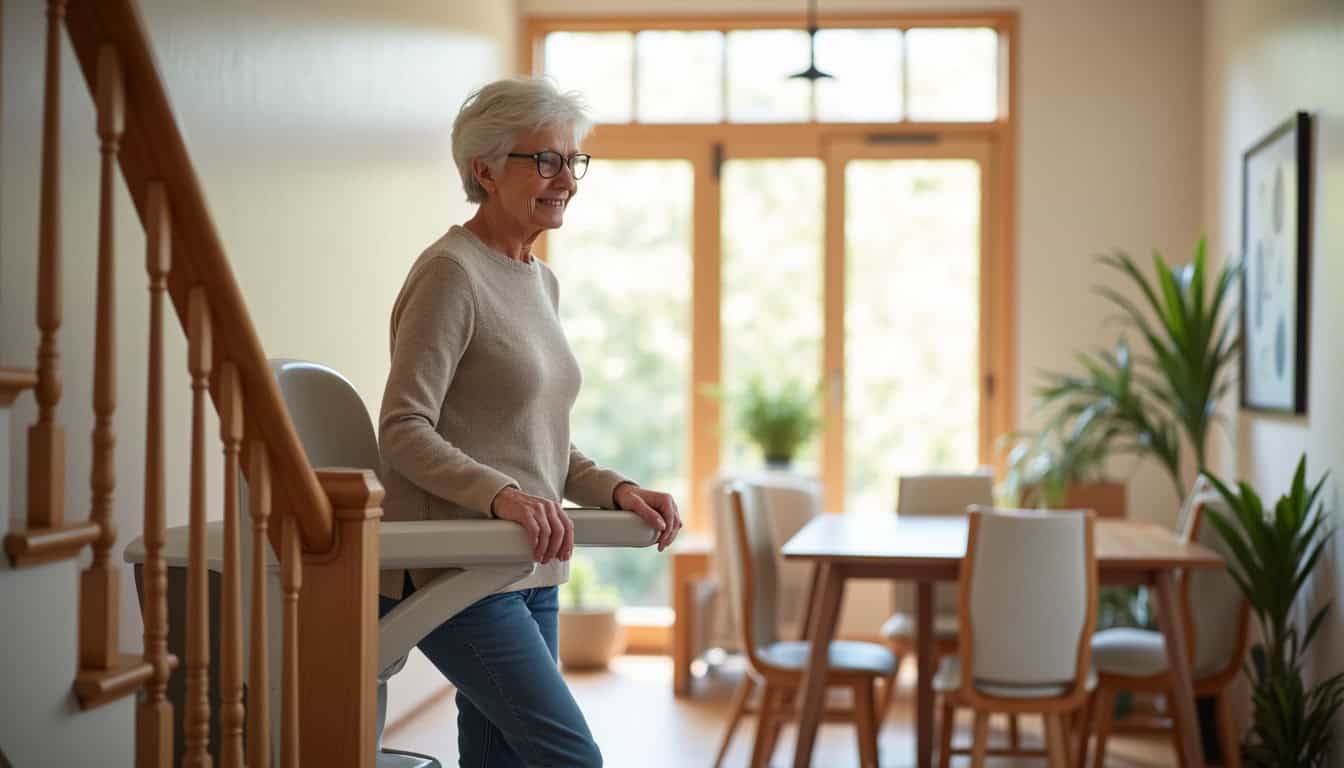 Monte Escalier à Condé-sur-l'Escaut : Retrouvez votre confort et votre autonomie