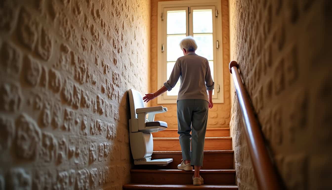 Votre monte-escalier à Couiza en 2026 : confort retrouvé