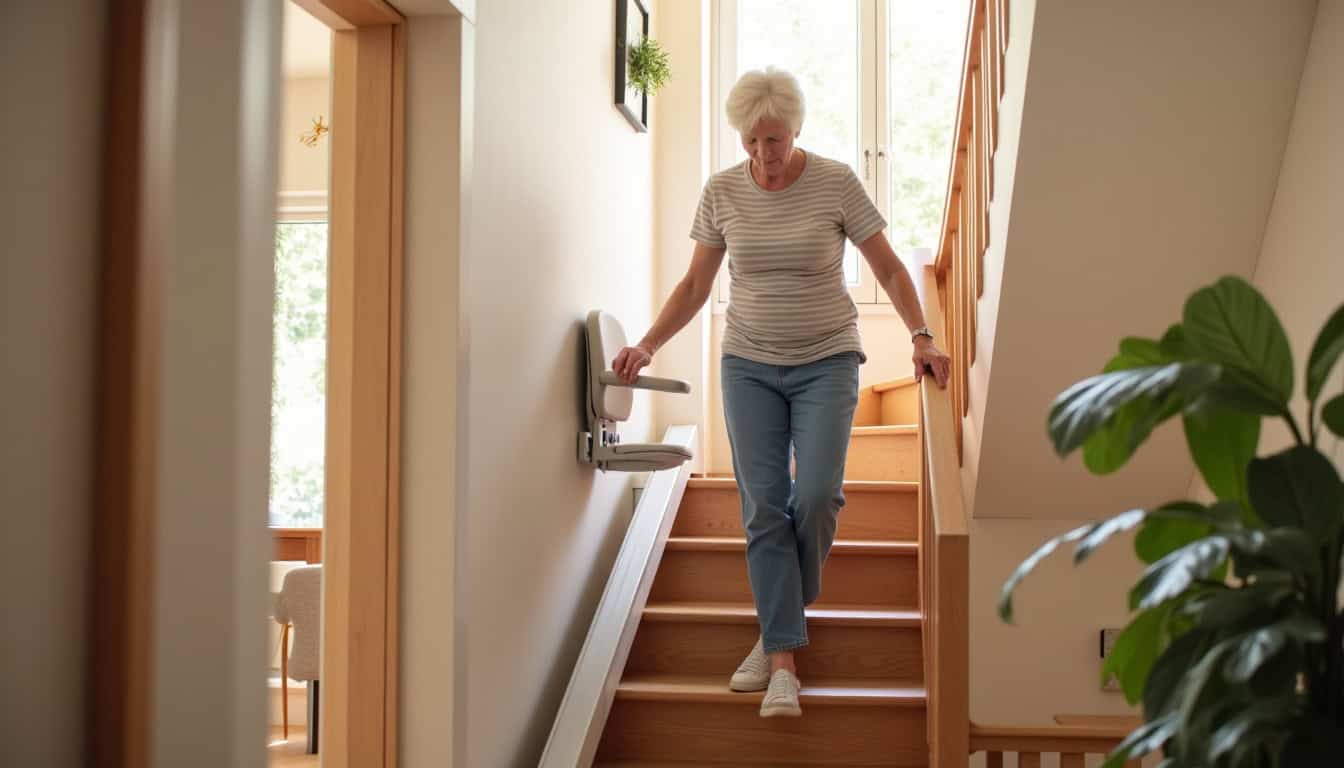 Monte-escalier à Courdimanche : votre confort en 2026