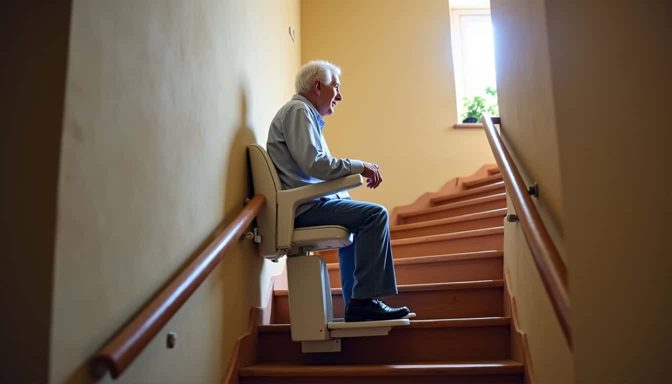 Monte-escalier à Courmelles : votre guide confort 2026