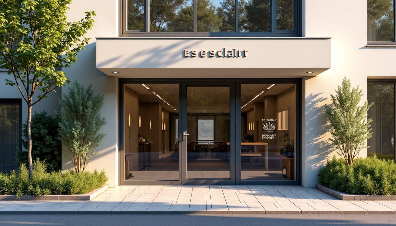Monte-escalier en fonctionnement dans une maison de Plumelec