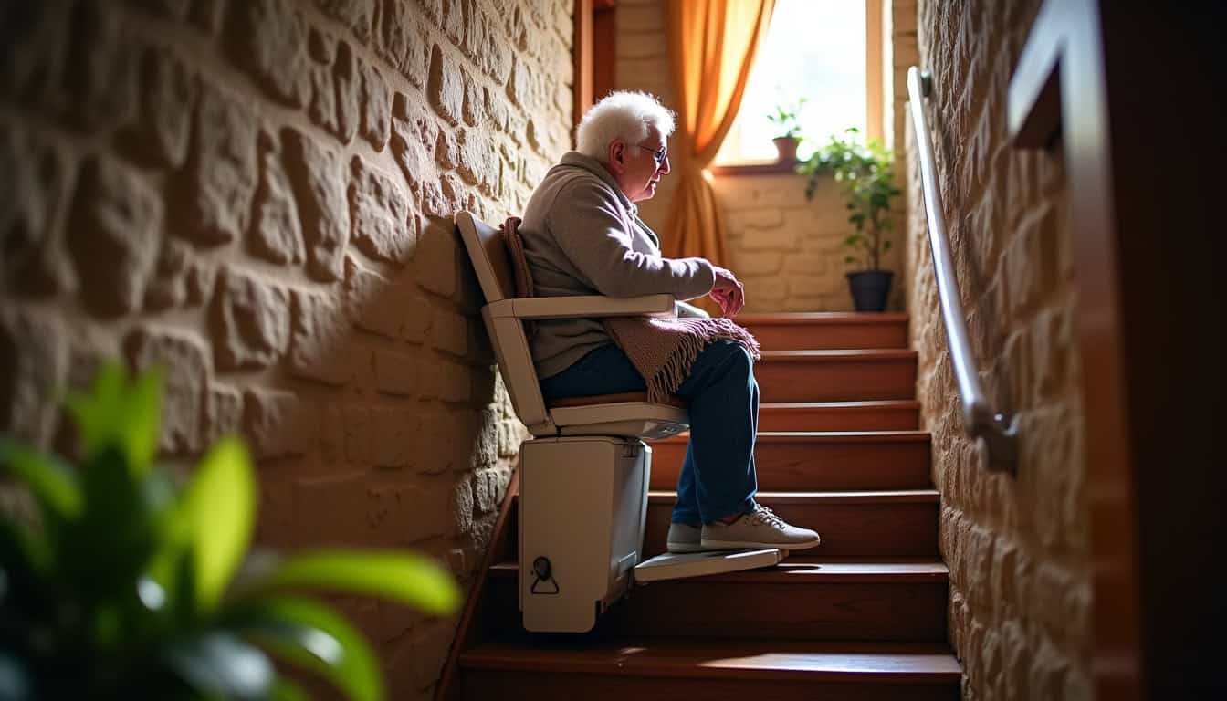 Faire installer un monte-escalier à Eurre en 2026 : confort et sérénité à domicile