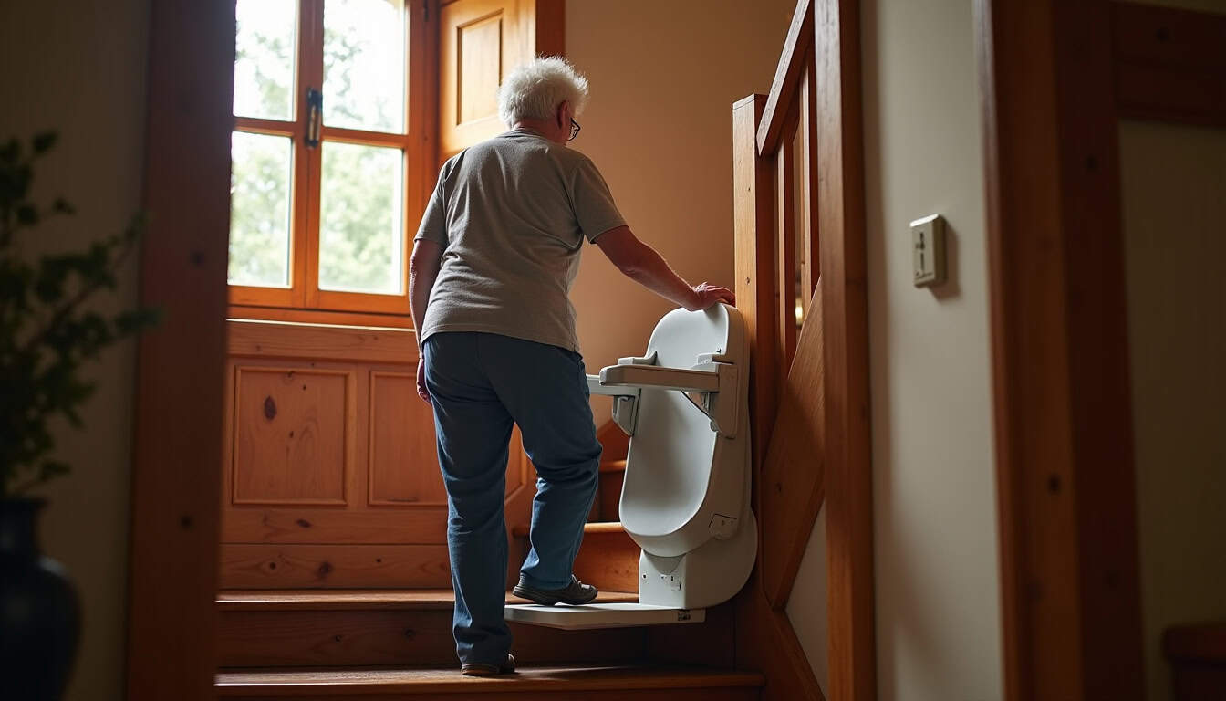 Un monte-escalier à Foissiat pour plus de confort en 2026