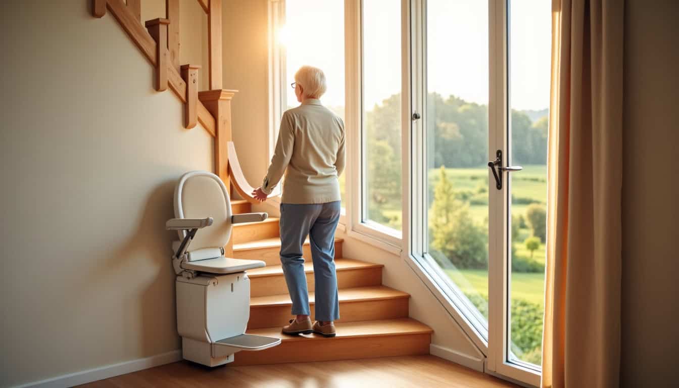 Installer un monte-escalier à Fontaines-Saint-Martin en 2026, est-ce la bonne solution ?