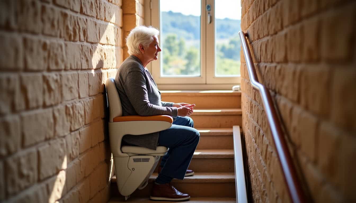 Votre monte-escalier à Grambois en 2026 : Guide et aides