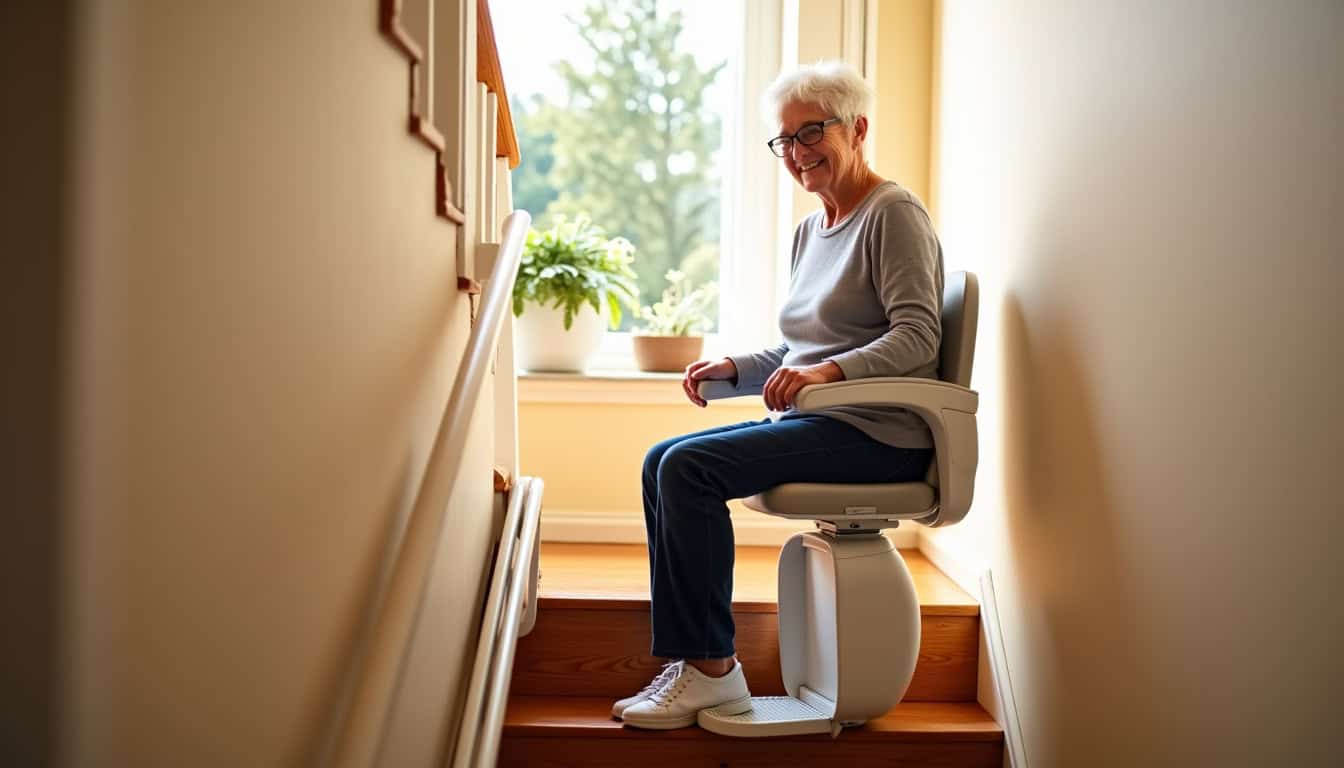 Un monte-escalier à Hérouvillette pour retrouver votre autonomie en 2026