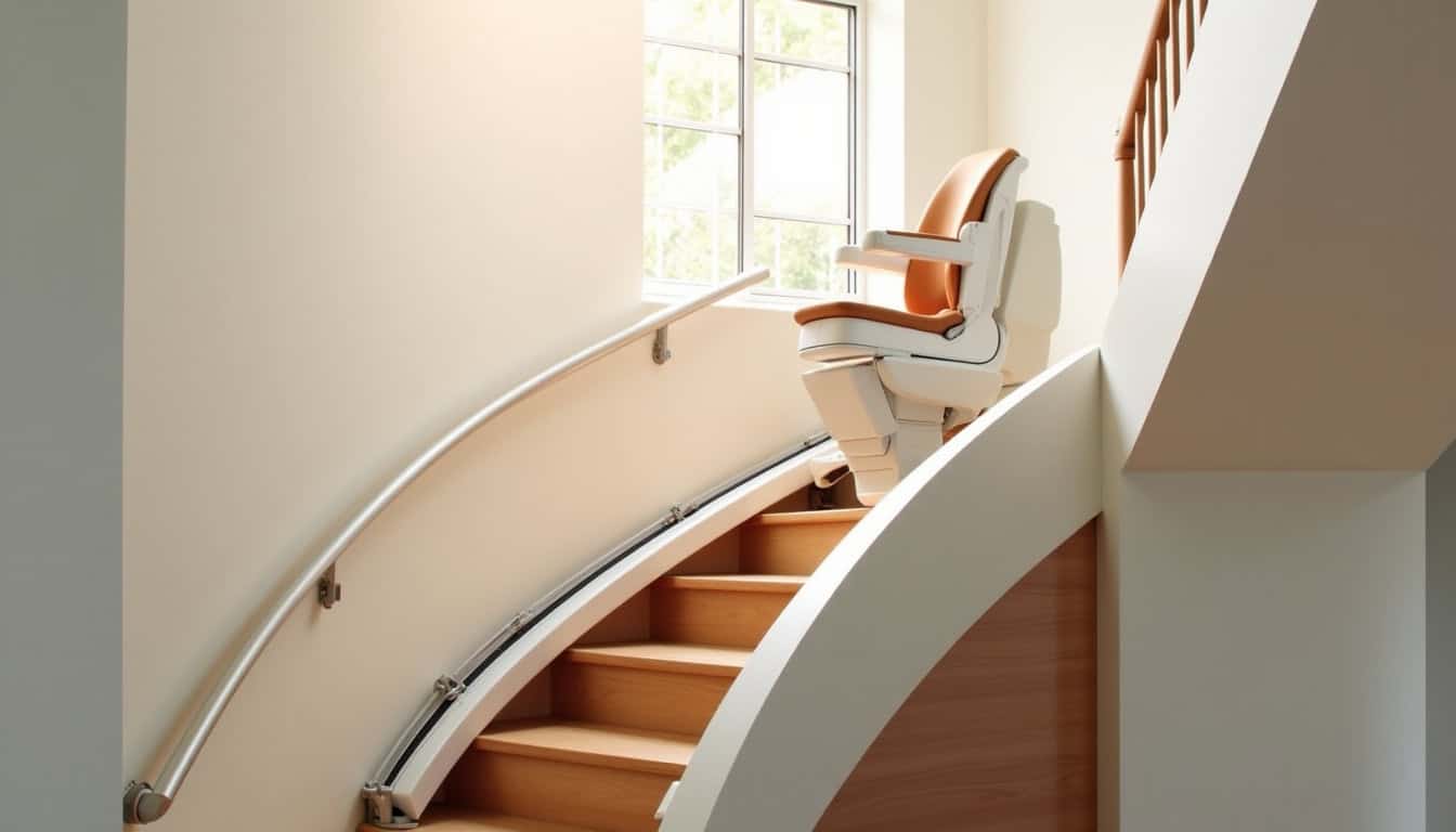 Monte-escalier installé à l