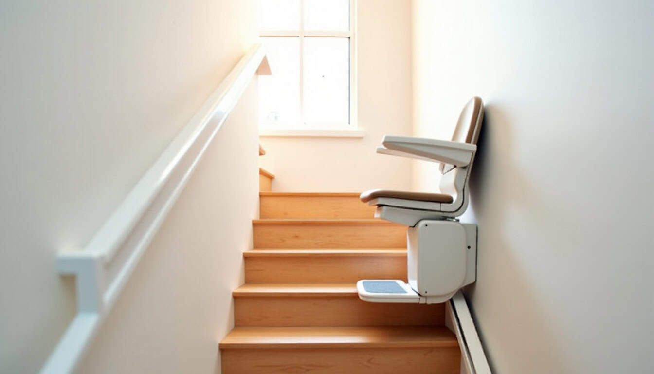 Monte-escalier installé à l