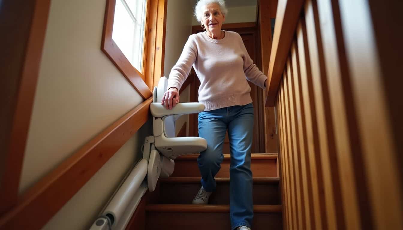 Monte-escalier à L'Isle-Jourdain : restez chez vous en 2026