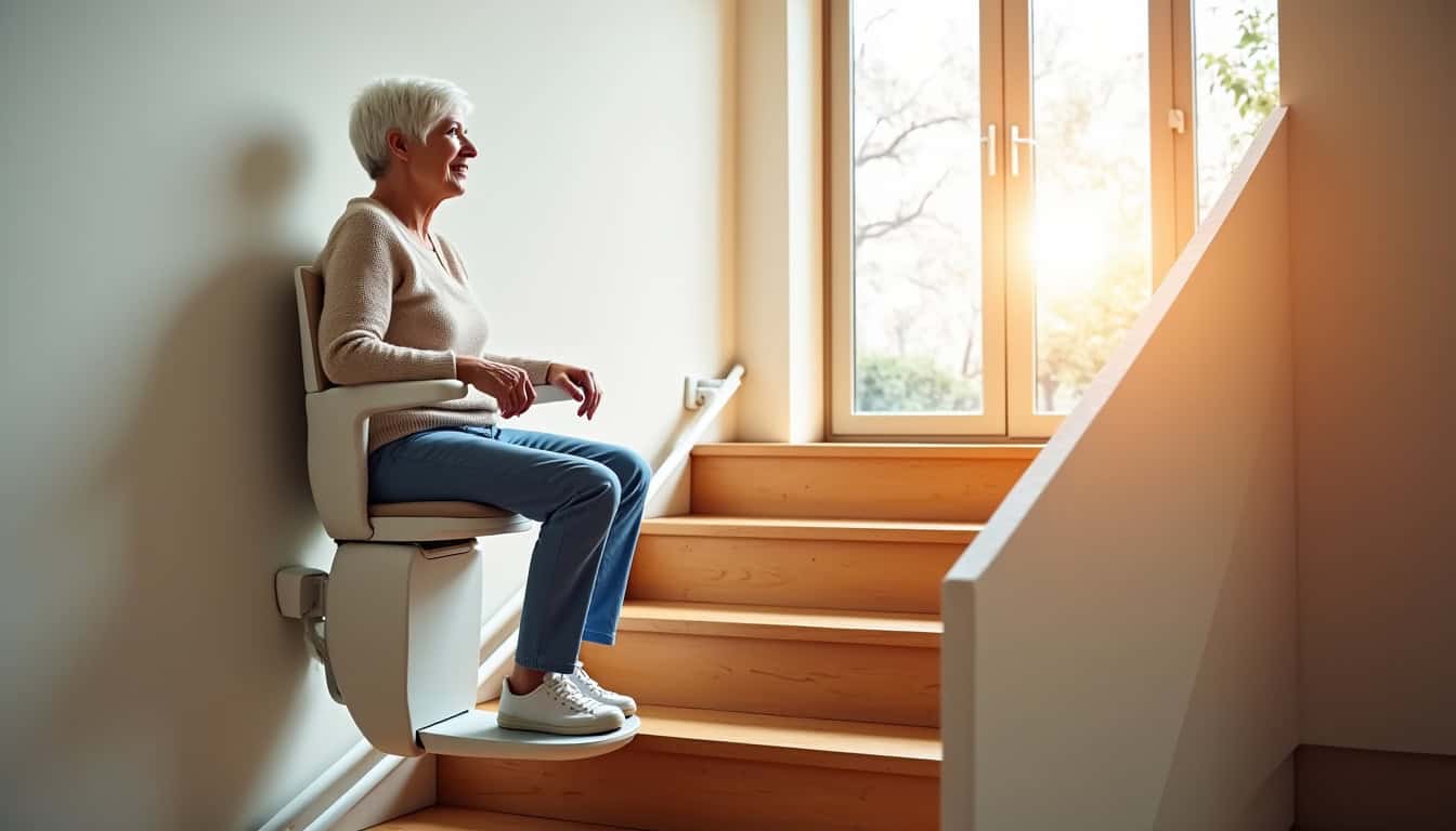 Votre monte-escalier à Lattes : installation et aides en 2026