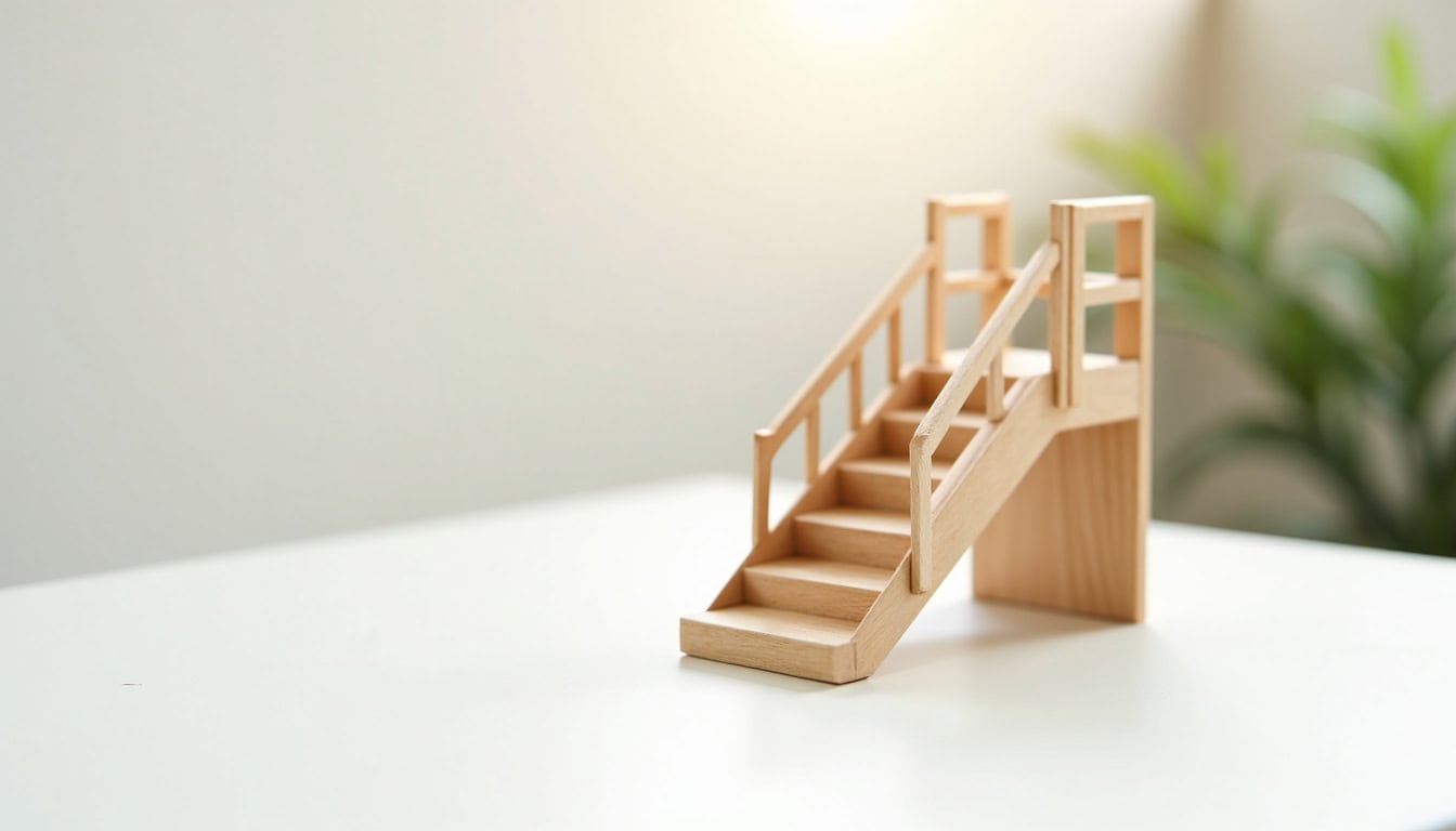 Installation d'un monte-escalier tournant dans une maison de Laventie