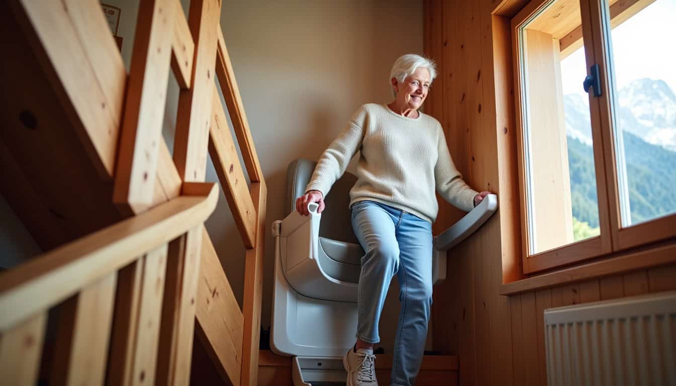 Votre monte-escalier à Les Allues : autonomie retrouvée en 2026