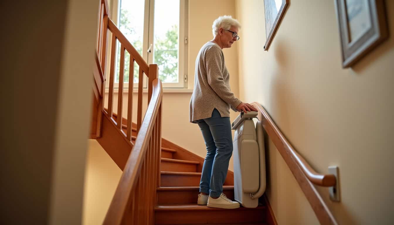 Votre monte-escalier à Lézigneux en 2026 : guide