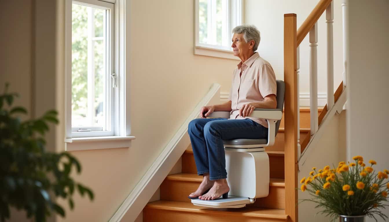 Un monte-escalier à Londinières pour plus de confort en 2026