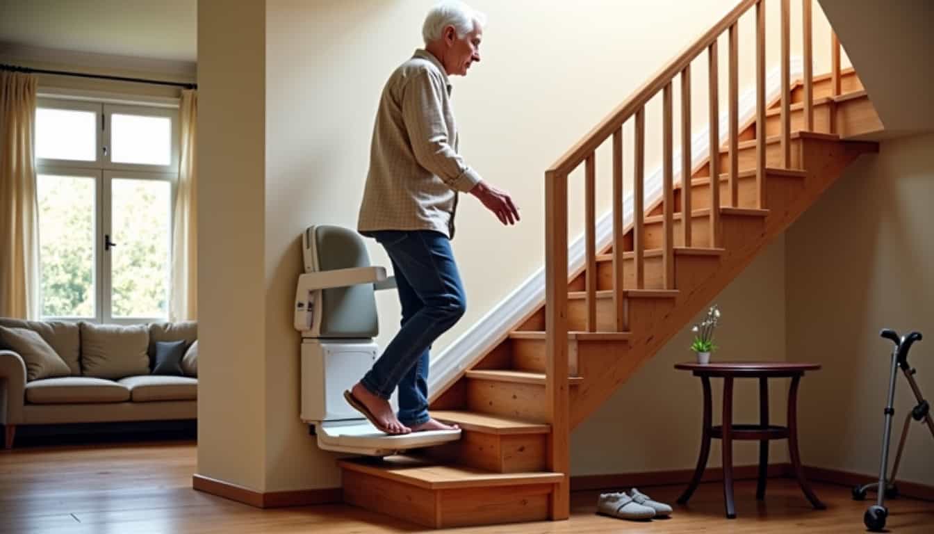 Monte-escalier à Manzat : retrouvez votre mobilité en 2026