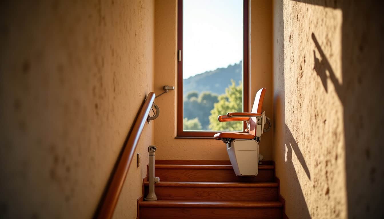Monte-escalier à Meynes : votre solution pour rester chez vous en 2026