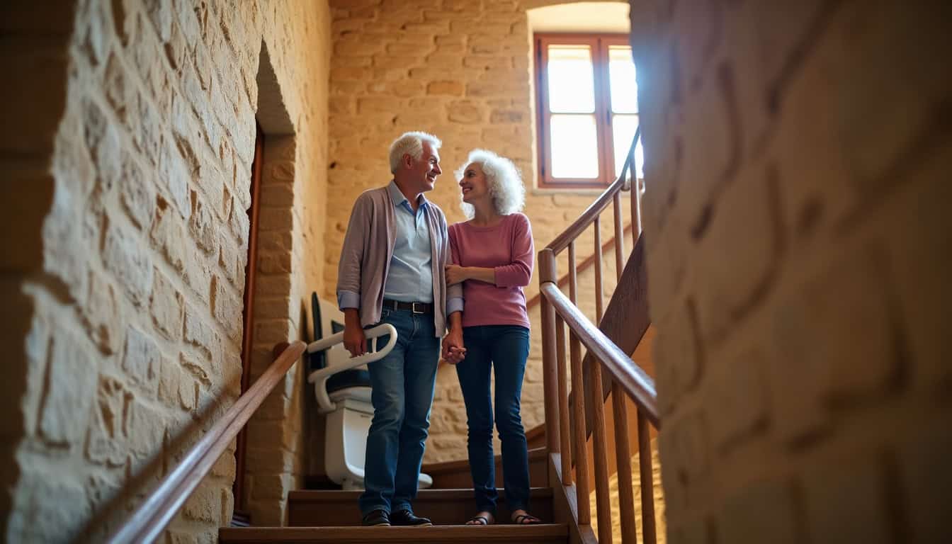 Monte-escalier à Montjean : vivez chez vous en 2026