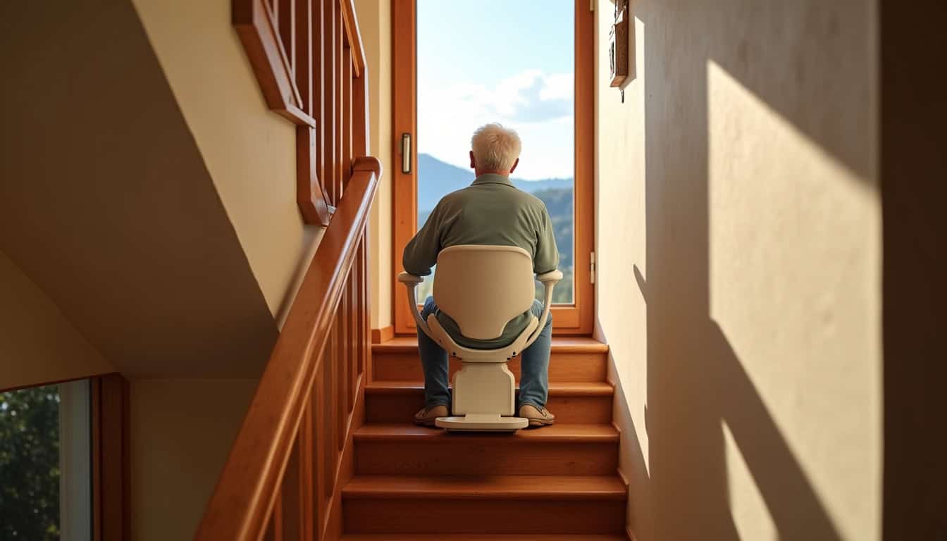 Un monte-escalier à Montségur-sur-Lauzon pour plus d'autonomie en 2026