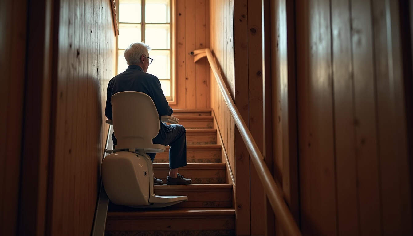 Monte-escalier à Montsenelle : votre guide 2026 pour plus de confort