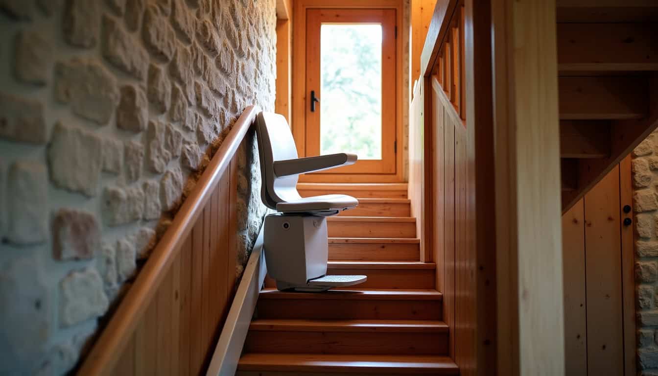 Monte-escalier à Morbier : votre guide 2026 pour l'autonomie